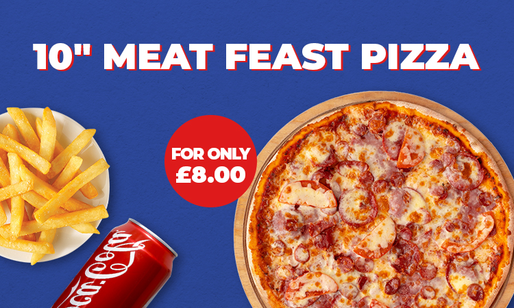 marinis rosyth Takeaway Meat Feast Pizza