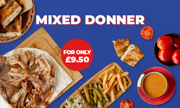 Marinis Rosyth Takeaway Mixed Donner
